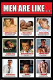 Buy Men Are Like - Collage at AllPosters.com