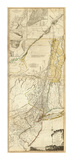The Provinces of New York, and New Jersey, c.1776