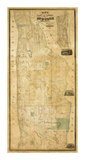 City and County of New York North of 50th St., c.1851