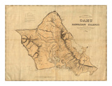 Buy Oahu, Hawaiian Islands, c.1881 at AllPosters.com