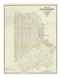 Official Map of San Francisco, c.1851