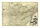 New York, Pennsylvania and Ohio Railroad, c.1887