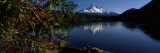 Reflection of a Mountain in a Lake, Mt Hood, Lost Lake, Mt. Hood National Forest
