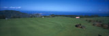 High Angle View of a Golf Flag on a Golf Course, Santo Da Serra Course, Santo Da Serra, Madeira
