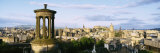 High Angle View of Dougald Stewart Monument, Edinburgh, Scotland