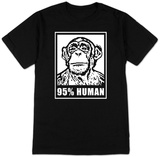 Buy 95% Human T-Shirt at AllPosters.com