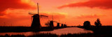 Windmills Holland Netherlands Photographic Print