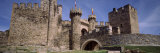 Buy Low Angle View of a Castle, Knights Templar Castle, Ponferrada, Leon, Spain at AllPosters.com