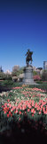 Statue in a Garden, Paul Revere Statue, Boston Public Garden, Boston, Suffolk County