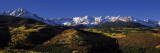Mountains Range, Sneffels Range, Dallas Divide, Uncompahgre National Forest, Colorado, USA