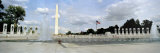 Fountains at a Memorial, National World War II Memorial, Washington Monument, Washington DC, USA