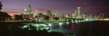 Night Skyline Chicago Il, USA