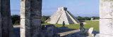 Pyramid in a Field, El Castillo, Chichen Itza, Yucatan, Mexico