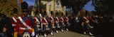 People Parading in a Campus, University of Notre Dame, South Bend, Indiana, USA