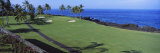 Golf Course at the Oceanside, Kona Country Club Ocean Course, Kailua Kona, Hawaii, USA