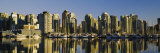 Reflection of Buildings in Water, False Creek, Granville Island, Vancouver, British Columbia