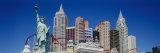 Low Angle View of Skyscrapers, New York New York, Las Vegas, Nevada, USA