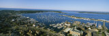 Buy Aerial View of a Harbor, Newport Harbor, Newport, Rhode Island, USA at AllPosters.com
