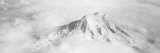 Aerial View of a Snowcapped Mountain, Mt Rainier, Mt Rainier National Park, Washington State, USA