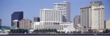 Buildings at the Waterfront, Mississippi River, New Orleans, Louisiana, USA