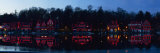 Boathouse at the Waterfront, Schuylkill River, Philadelphia, Pennsylvania, USA