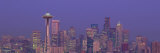 Twilight Skyline Seattle, WA, USA