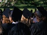 College Graduation Ceremony Photographic Print