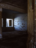 Bullet Holes and War Damage on the Wall of a Mosque, Syria
