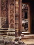Carving Details on the Walls, Angkor Wat, Cambodia