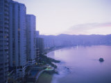 Hotel Buildings at the Waterfront, Acapulco, Guerrero, Mexico