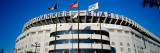 Flags in Front of a Stadium, Yankee Stadium, New York City, New York, USA