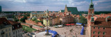 High Angle View of Warsaw, Poland