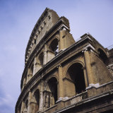 Low Angle View of the Colosseum, Rome, Italy