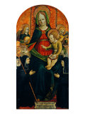 Buy Madonna and Child with Nuns and Playing Angels at AllPosters.com