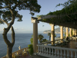 Group of People Sitting in a Restaurant by the Sea, Imperial Tramontano, Sorrento, Naples