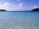Us Virgin Islands, St. John, Virgin Islands National Park, Panoramic View of Hawksnest Bay