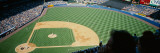 High Angle View of Spectators Watching a Baseball Match in a Stadium, Yankee Stadium