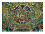 Buy Apsidal Mosaic in Santa Maria Maggiore, Rome. Christ Crowning the Virgin at AllPosters.com