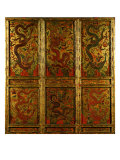 Buy Wooden Panel Depicting Dragons at AllPosters.com