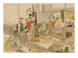 Buy Artisan's Craftsman's Workshop Near Mount Fuji at AllPosters.com