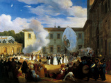 Buy Chateaubriand Receives Paulovna Elena in the Garden of Villa Medici in Rome on 29 April 1829 at AllPosters.com