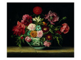 Buy Chinese Cup with Flowers at AllPosters.com