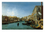Buy View of the Grand Canal from the Riva Del Vin and Riva Del Carbon at AllPosters.com