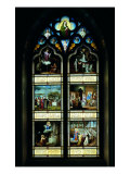 Buy Stained-Glass Windows with Stories of St Albert at AllPosters.com