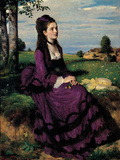 Buy Portrait of a Woman in Lilac at AllPosters.com