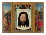 Triptych of Francesco Del Pugliese (Christ and the Samaritan. Veil of Veronica. Noli Me Tangere)