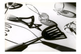 Kitchen Utensils in Dramatic Lighting