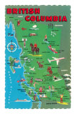 Map of British Columbia
