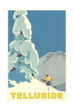 Skiing at Telluride, Colorado