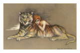 Redhead and Tiger